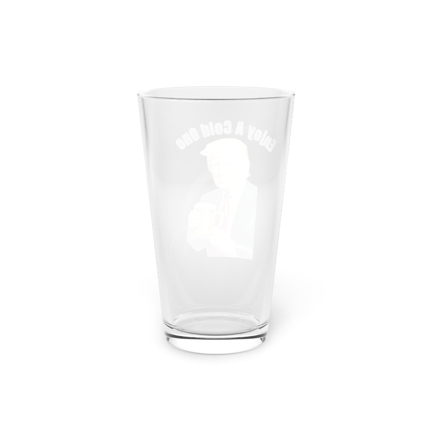 Trump 16 oz Glass