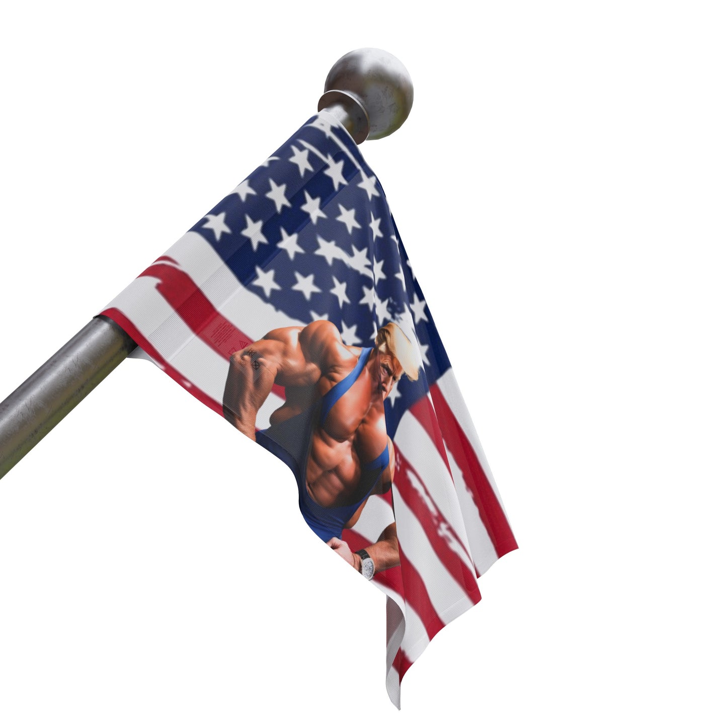 Jacked Trump Flag