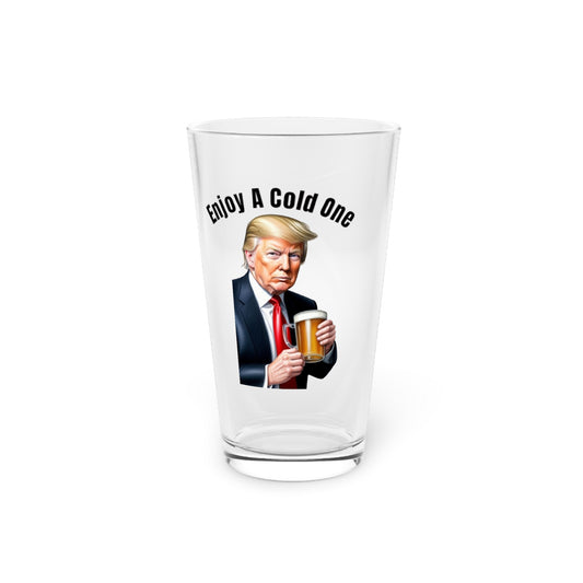 Trump 16 oz Glass