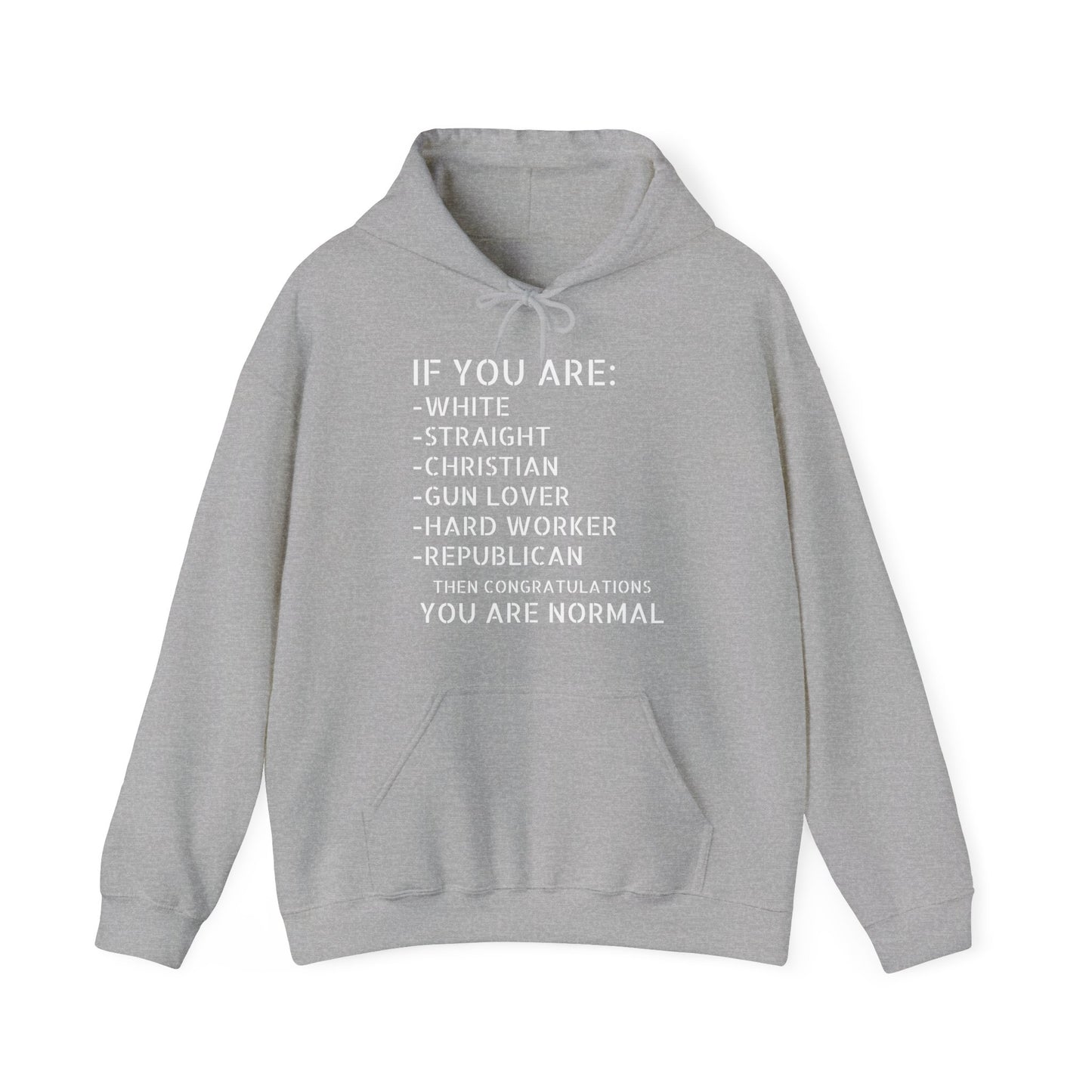 Men's "Normal" Hoodie