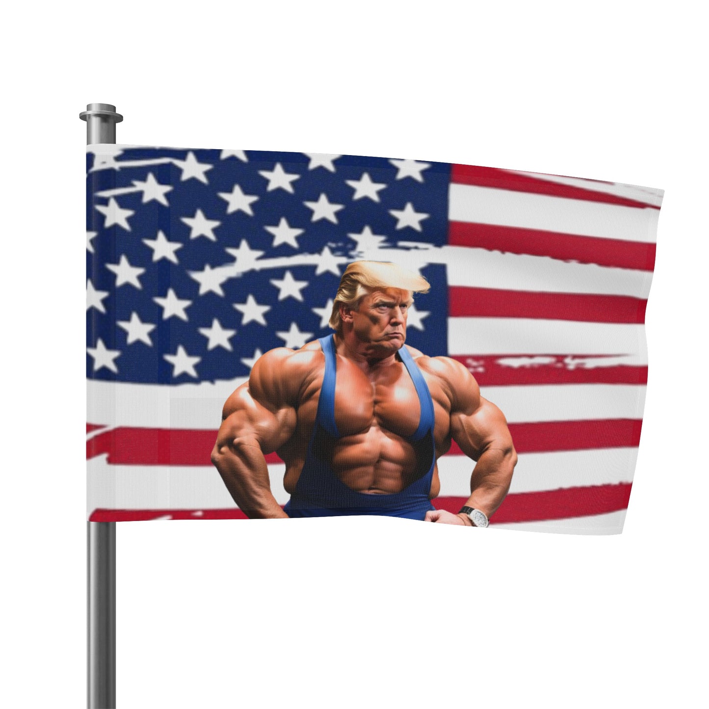 Jacked Trump Flag