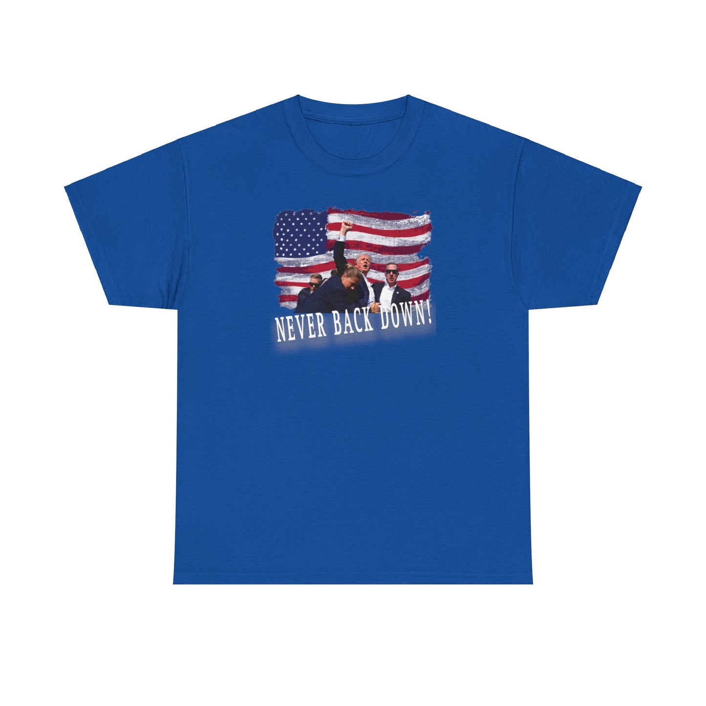 Men's "Never Back Down" T-Shirt