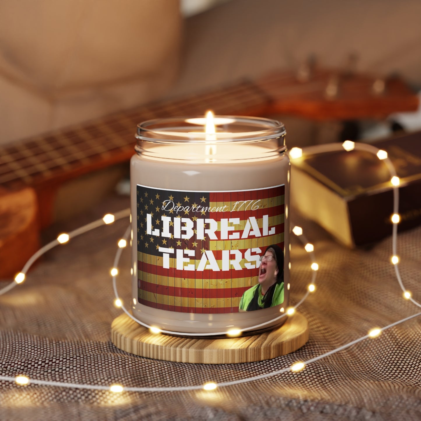 "Liberal Tears" Apple Harvest Scented Candle, 9oz