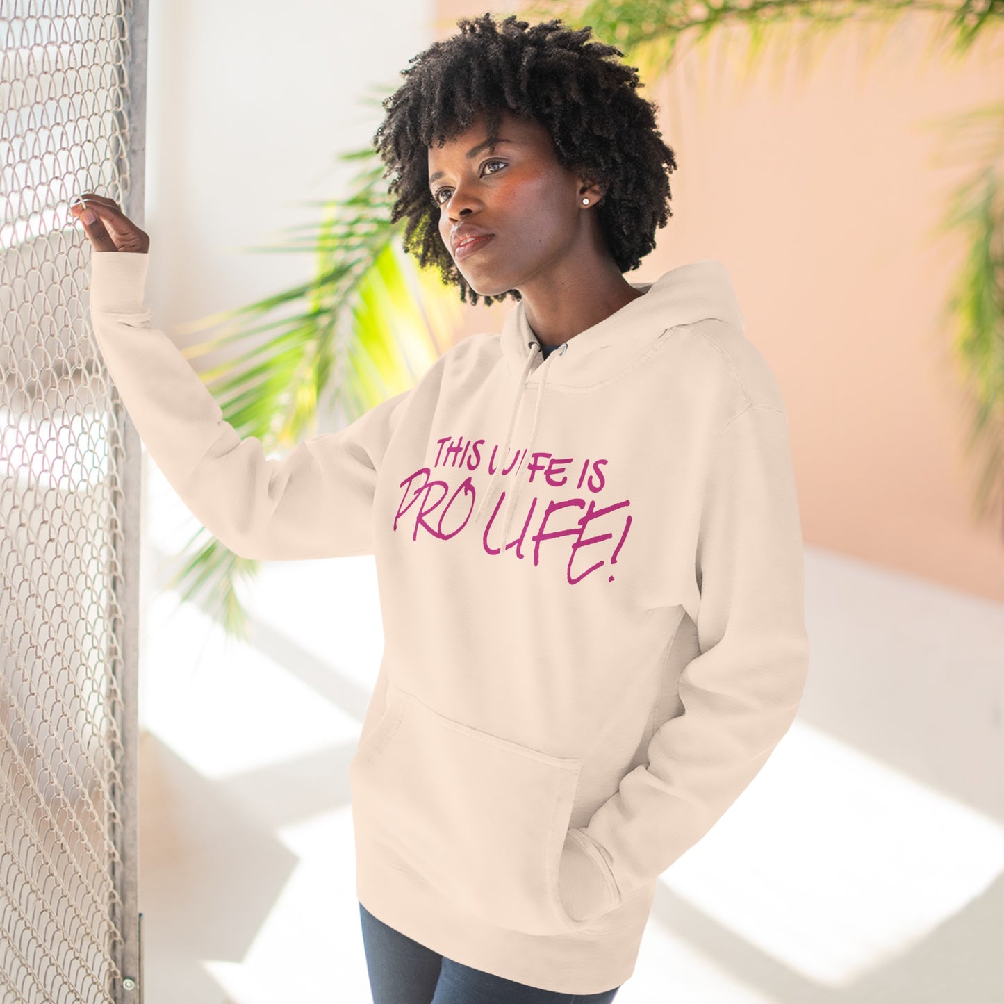 Women's "Pro Life" Hoodie