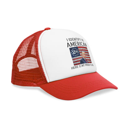 "I Identify as American" Mesh Cap