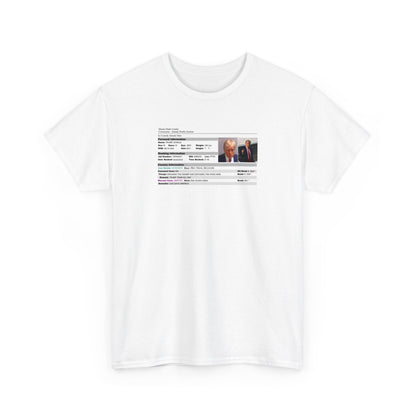 Men's "Trump Arrest Details" T-Shirt