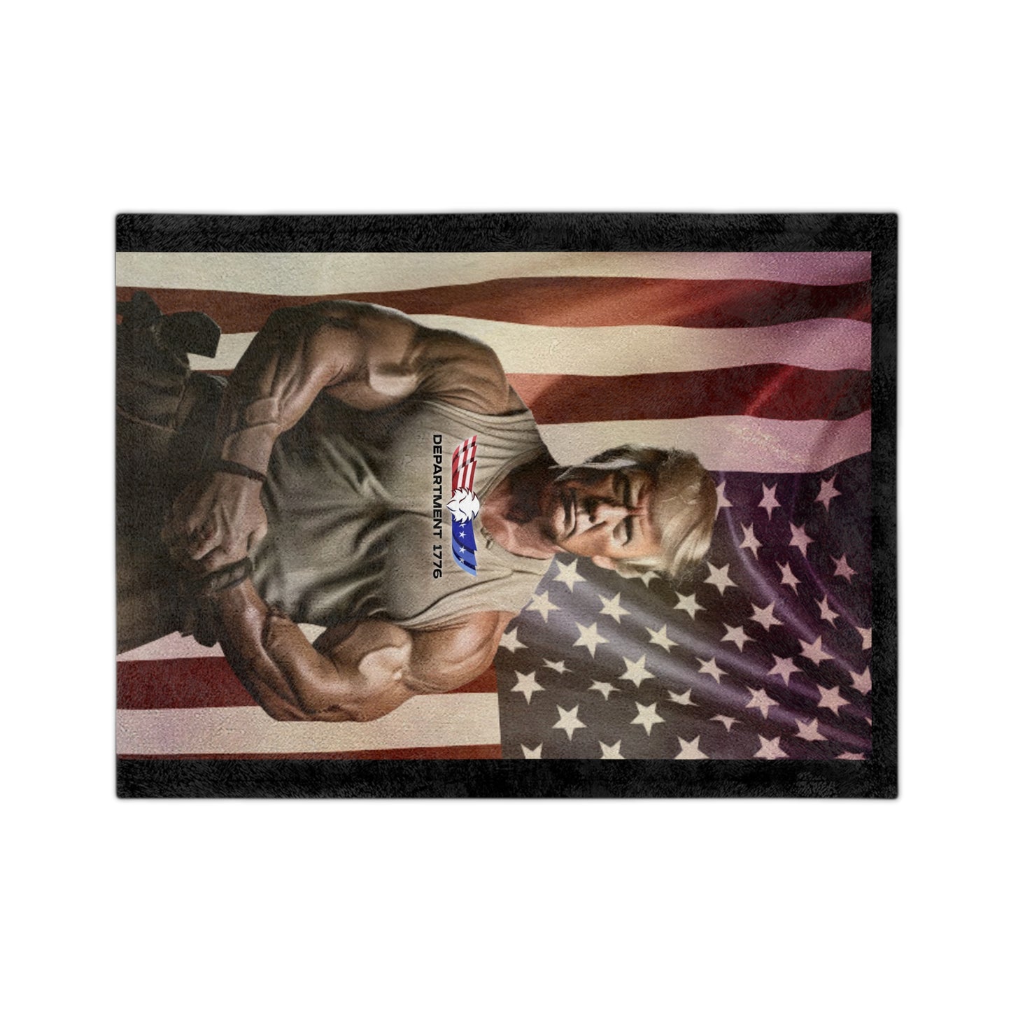 Soldier DJT Microfiber Blanket