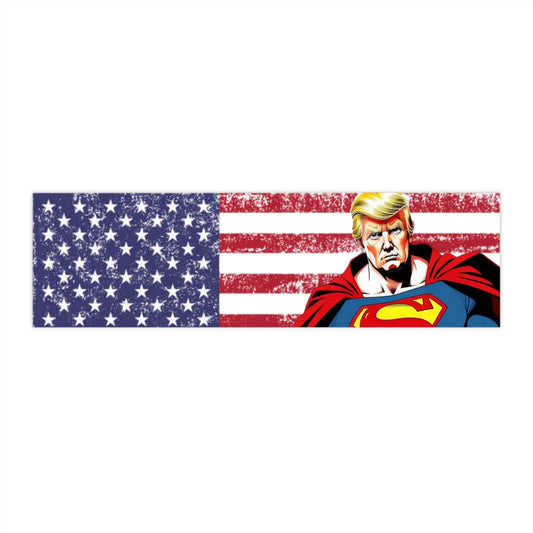 Superman Trump Bumper Sticker