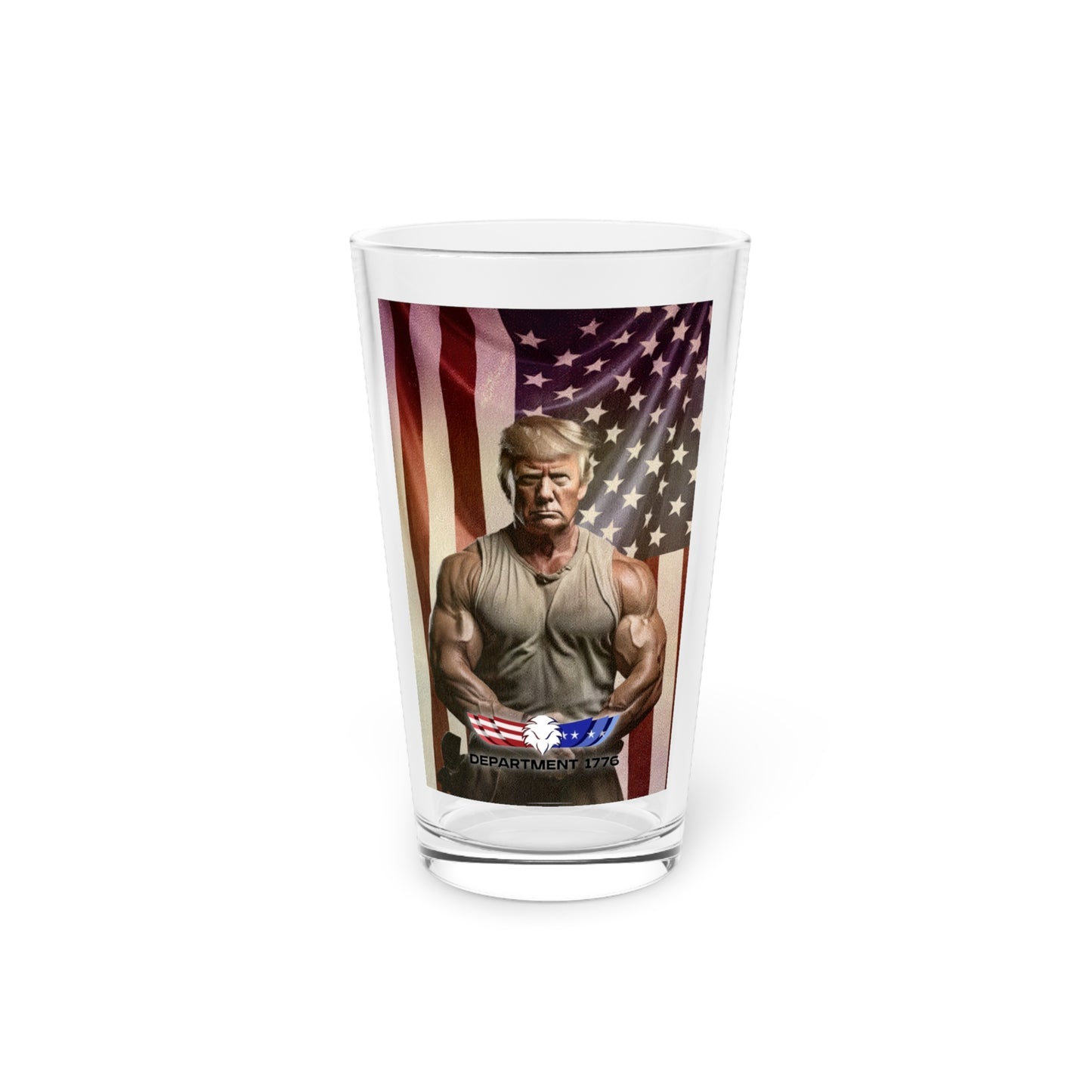 Patriot Trump Pint Glass, 16oz