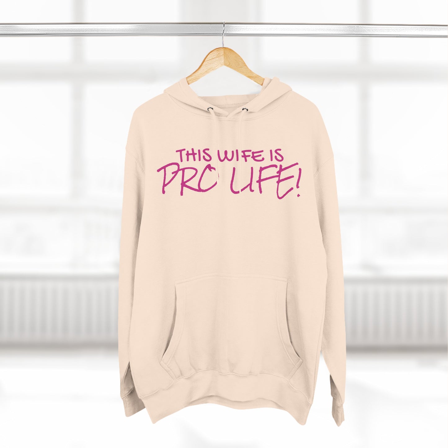 Women's "Pro Life" Hoodie