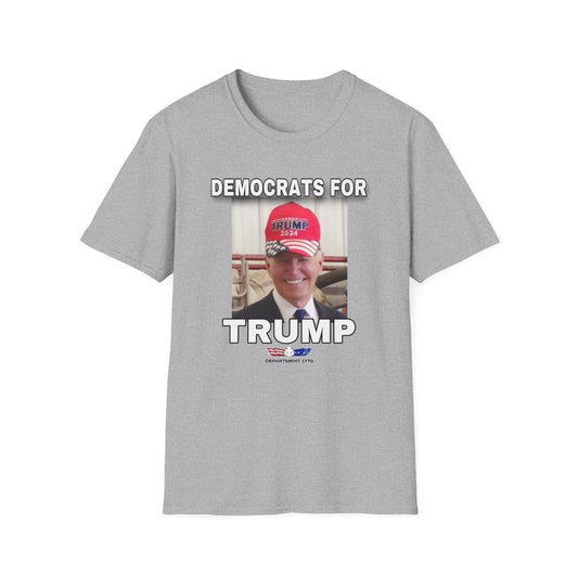 Men's "Democrats for Trump" T-Shirt