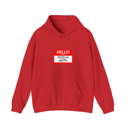 "Hello My Name is GFTS" Men's Hoodie