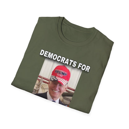 Men's "Democrats for Trump" T-Shirt