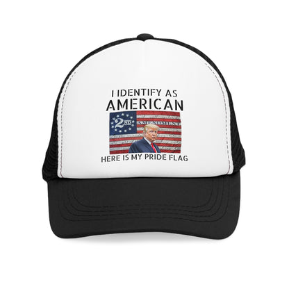 "I Identify as American" Mesh Cap