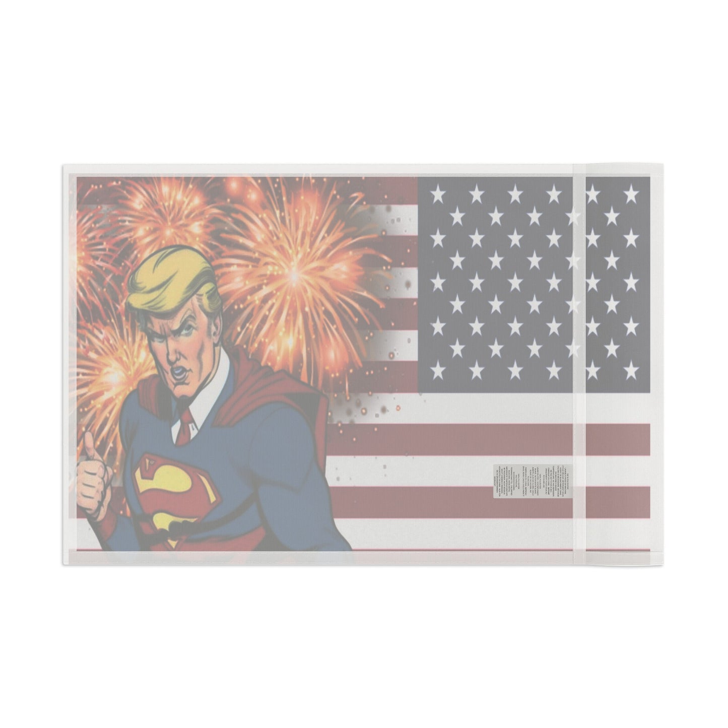 Superman Trump Flag